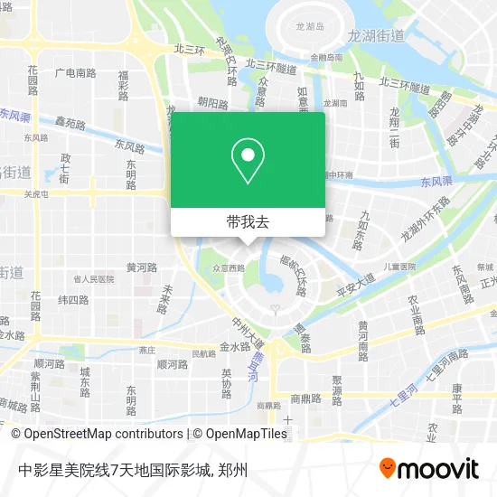 中影星美院线7天地国际影城地图