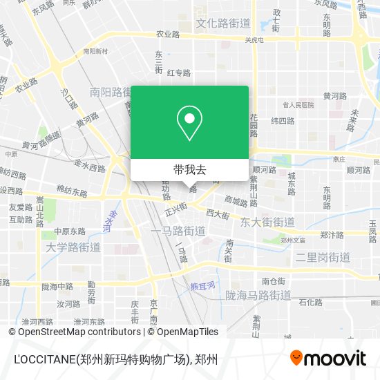 L'OCCITANE(郑州新玛特购物广场)地图