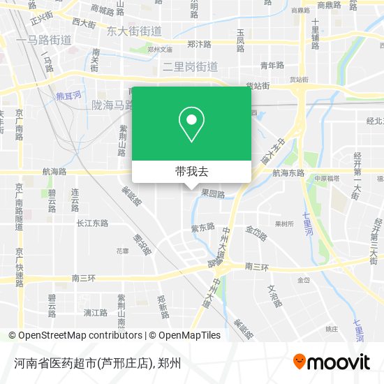 河南省医药超市(芦邢庄店)地图