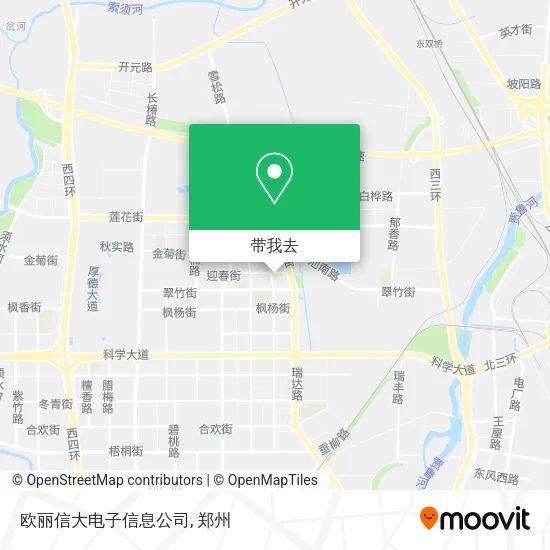 欧丽信大电子信息公司地图