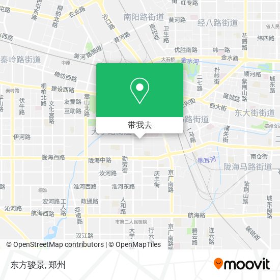 东方骏景地图