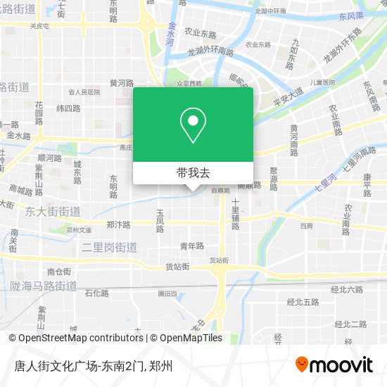 唐人街文化广场-东南2门地图