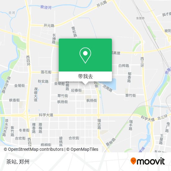茶站地图