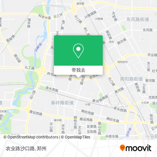 农业路沙口路地图