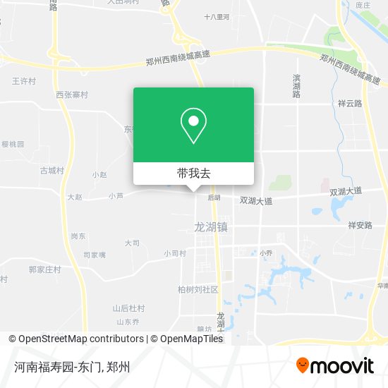 河南福寿园-东门地图