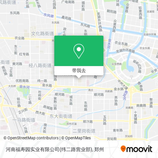 河南福寿园实业有限公司(纬二路营业部)地图
