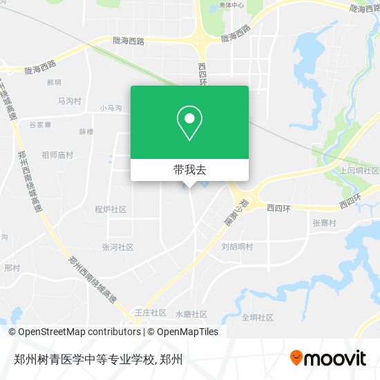 郑州树青医学中等专业学校地图