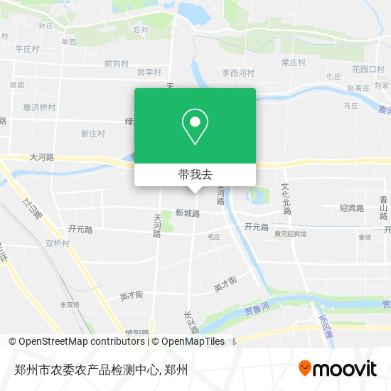 郑州市农委农产品检测中心地图