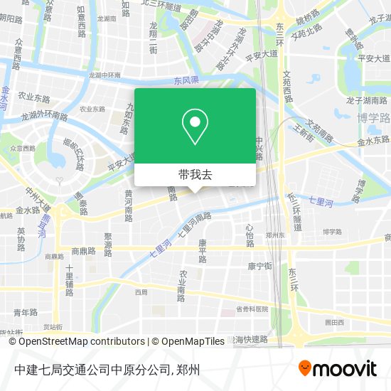 中建七局交通公司中原分公司地图