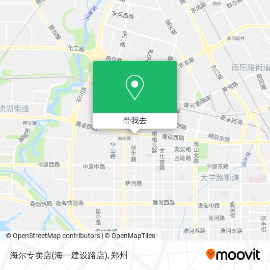 海尔专卖店(海一建设路店)地图