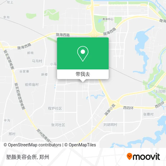 塑颜美容会所地图