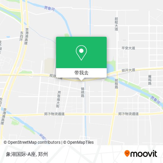象湖国际-A座地图