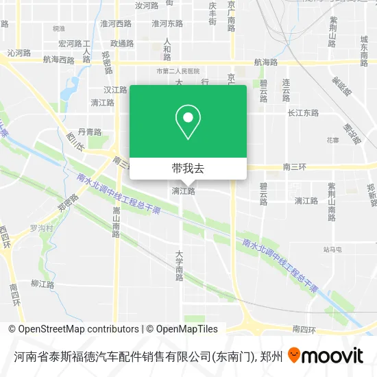 河南省泰斯福德汽车配件销售有限公司(东南门)地图