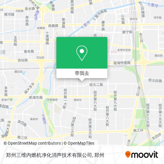 郑州三维内燃机净化消声技术有限公司地图