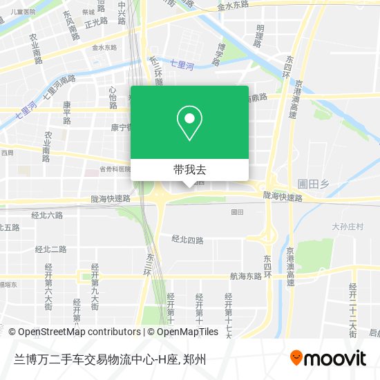 兰博万二手车交易物流中心-H座地图