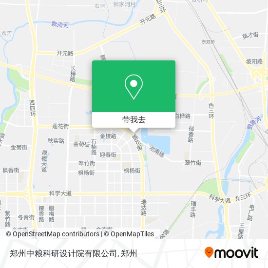 郑州中粮科研设计院有限公司地图
