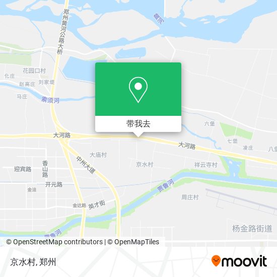 京水村地图