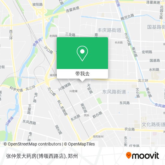 张仲景大药房(博颂西路店)地图