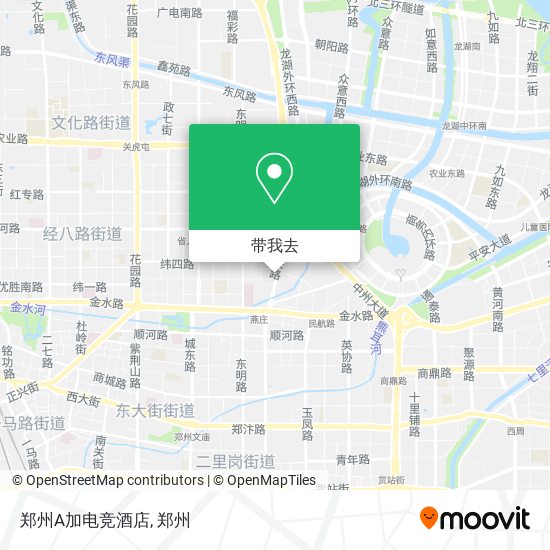 郑州A加电竞酒店地图