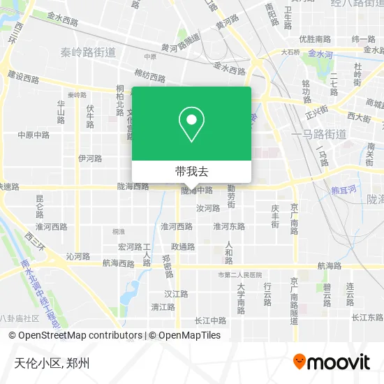 天伦小区地图