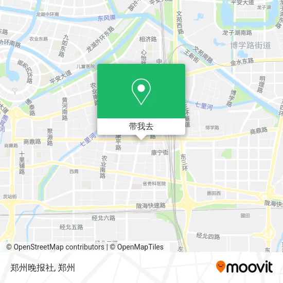 郑州晚报社地图