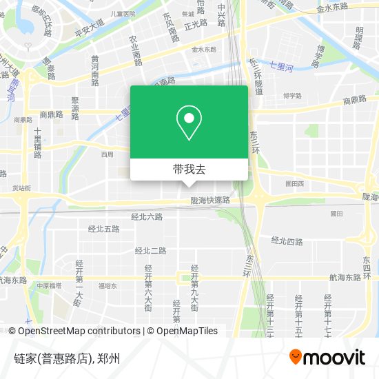 链家(普惠路店)地图
