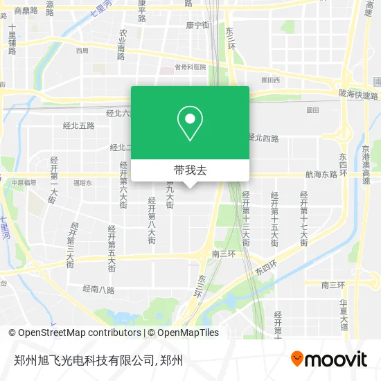 郑州旭飞光电科技有限公司地图