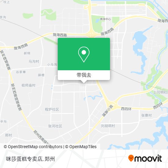咪莎蛋糕专卖店地图