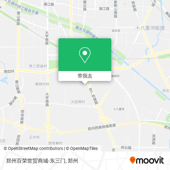 郑州百荣世贸商城-东三门地图