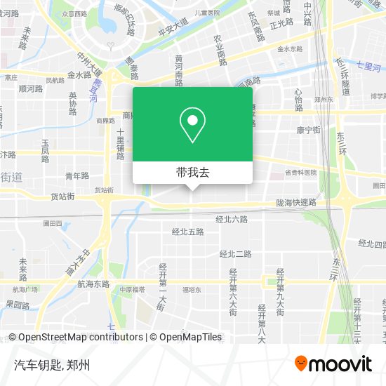 汽车钥匙地图