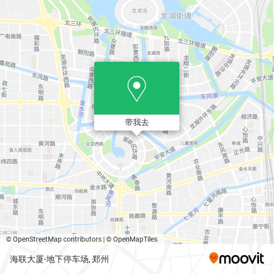 海联大厦-地下停车场地图