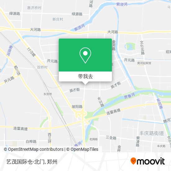 艺茂国际仓-北门地图