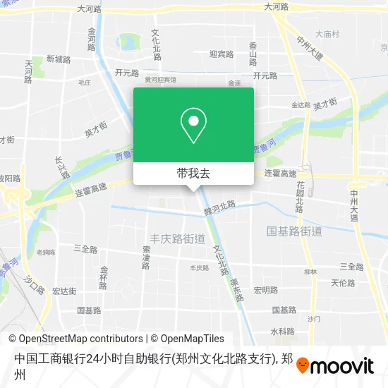 中国工商银行24小时自助银行(郑州文化北路支行)地图