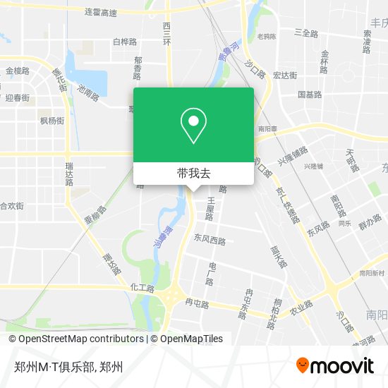郑州M·T俱乐部地图