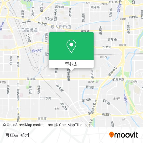 弓庄街地图