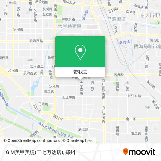 G·M美甲美睫(二七万达店)地图