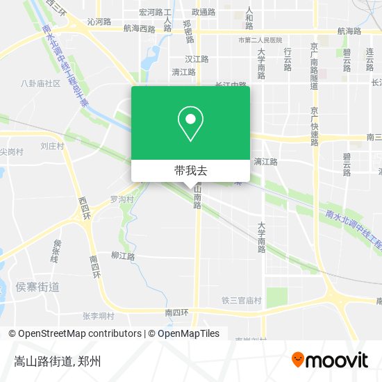 嵩山路街道地图