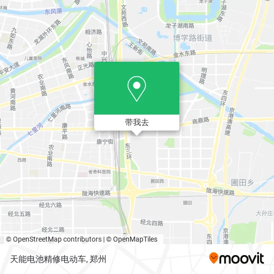天能电池精修电动车地图