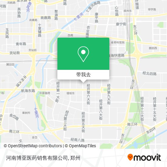 河南博亚医药销售有限公司地图