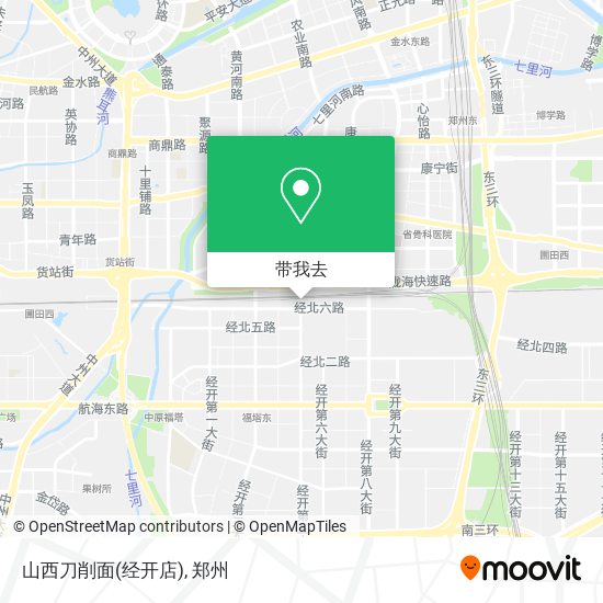 山西刀削面(经开店)地图