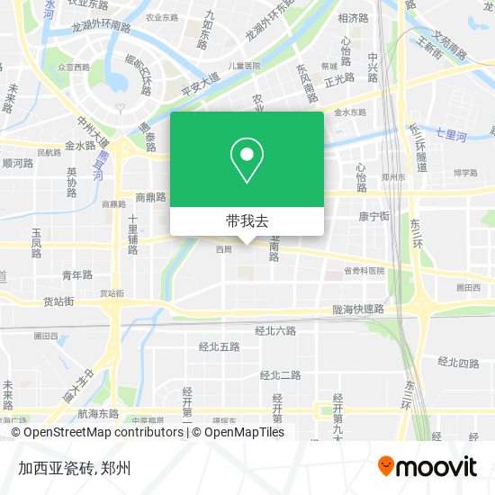 加西亚瓷砖地图
