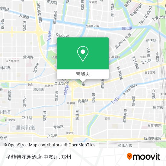 圣菲特花园酒店-中餐厅地图