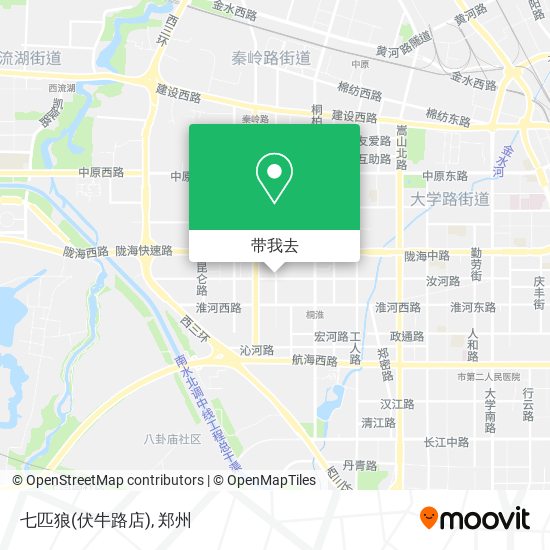 七匹狼(伏牛路店)地图