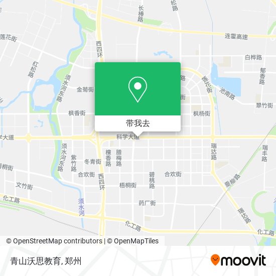 青山沃思教育地图