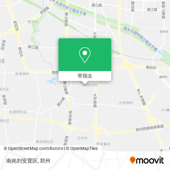 南岗刘安置区地图