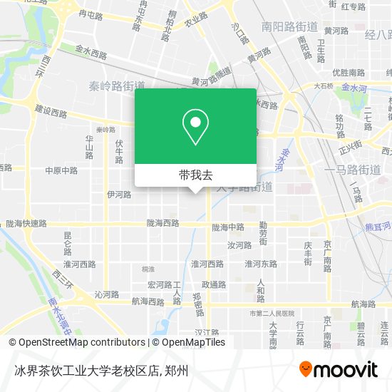 冰界茶饮工业大学老校区店地图