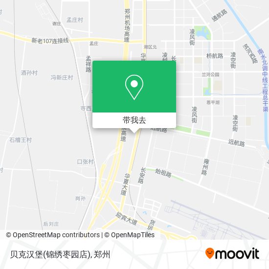贝克汉堡(锦绣枣园店)地图