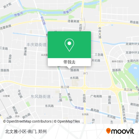 北文雅小区-南门地图