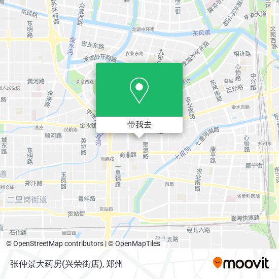 张仲景大药房(兴荣街店)地图