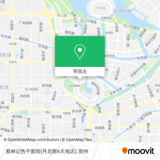 蔡林记热干面馆(丹尼斯6天地店)地图